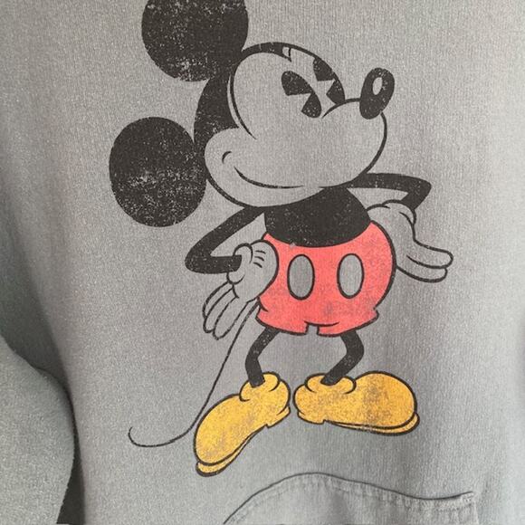 Disney Sage Green Mickey Mouse Hoodie - Medium - Picture 4 of 5